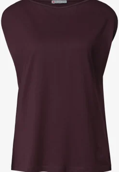 Basic Shirt mit U-Boot-Ausschnitt