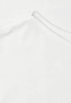 Basic Shirt mit U-Boot-Ausschnitt
