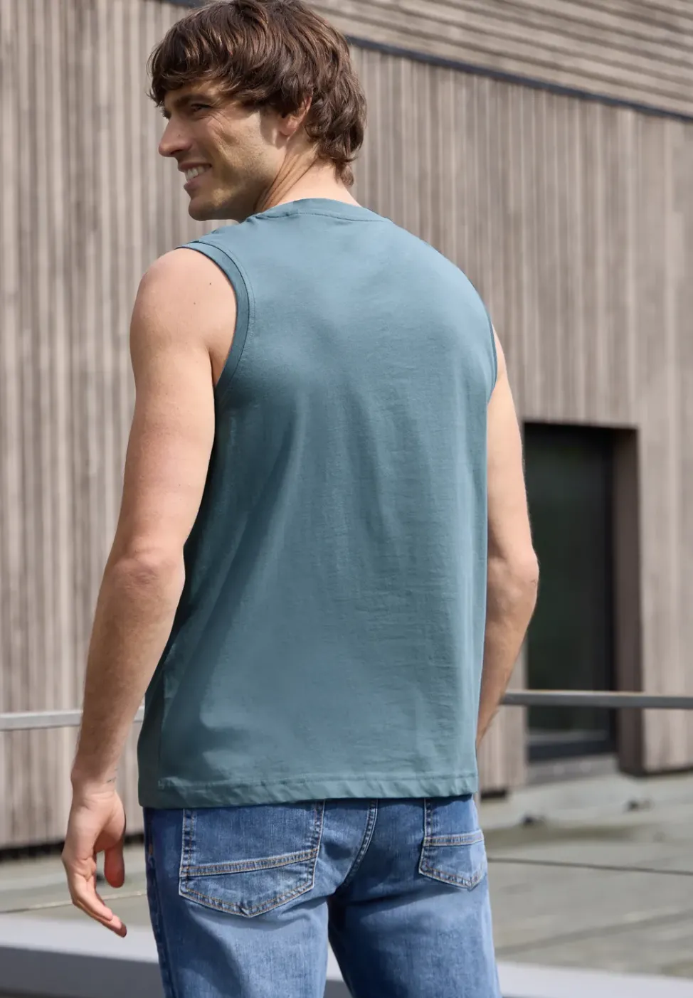 Basic Tank Top mit Rundhals