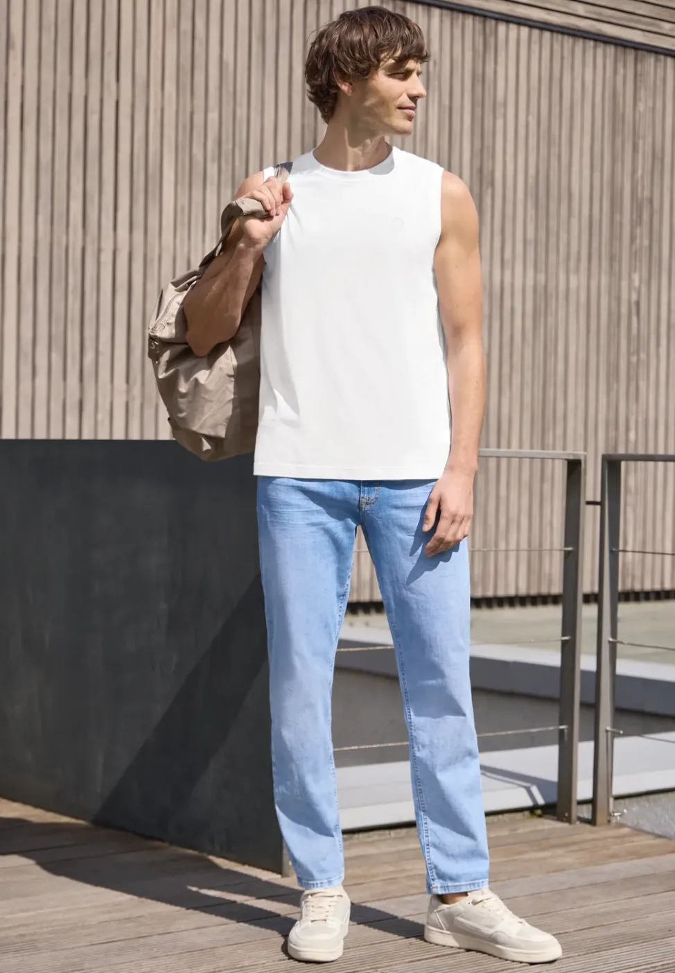 Basic Tank Top mit Rundhals