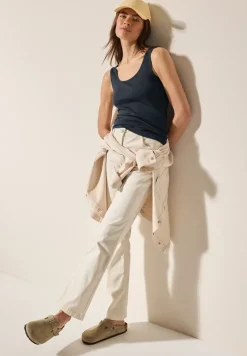 Basic Top aus reiner Baumwolle