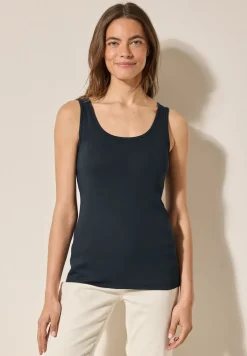 Basic Top aus reiner Baumwolle