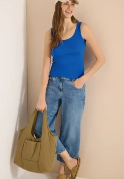 Basic Top aus reiner Baumwolle