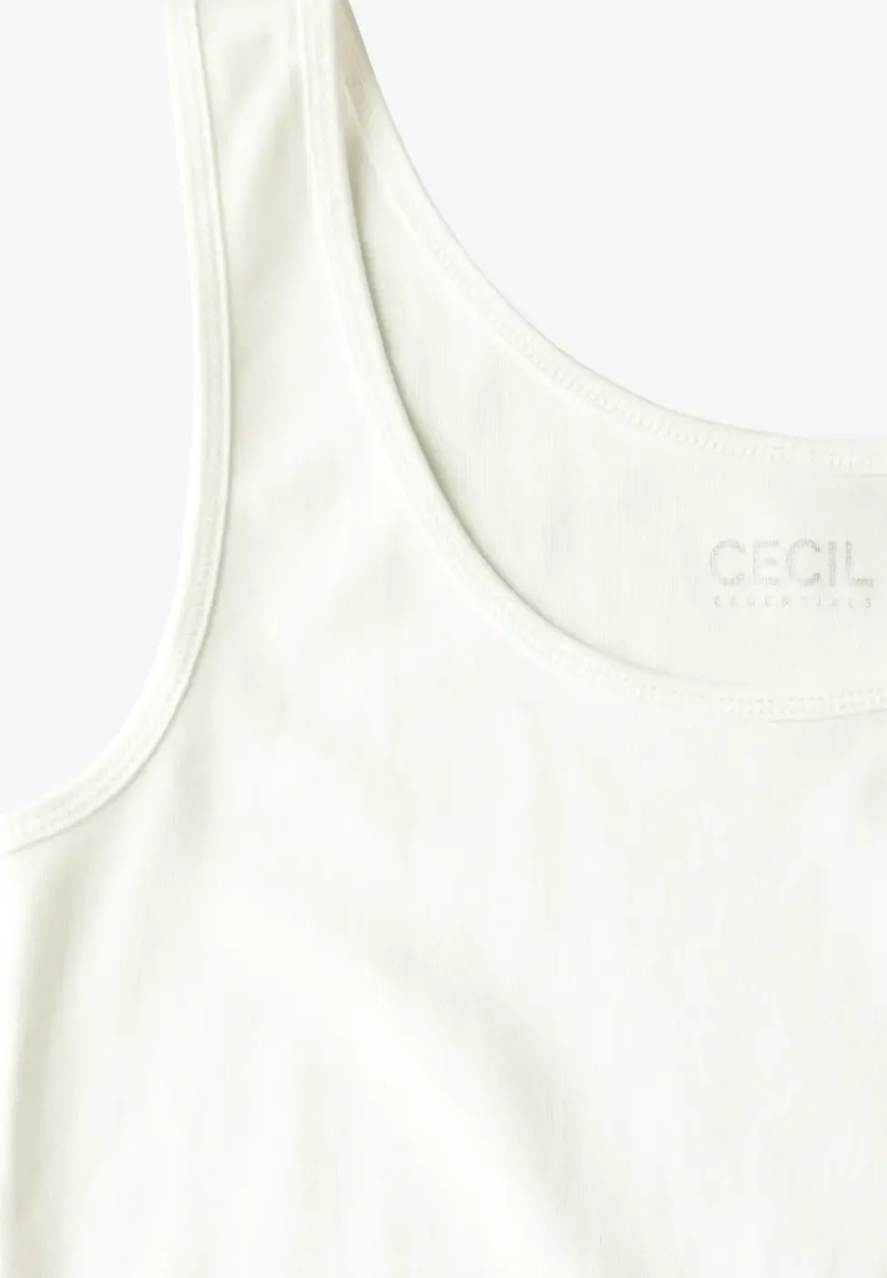 Basic Top aus reiner Baumwolle