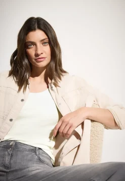 Basic Top aus reiner Baumwolle