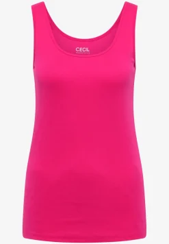 Basic Top aus reiner Baumwolle