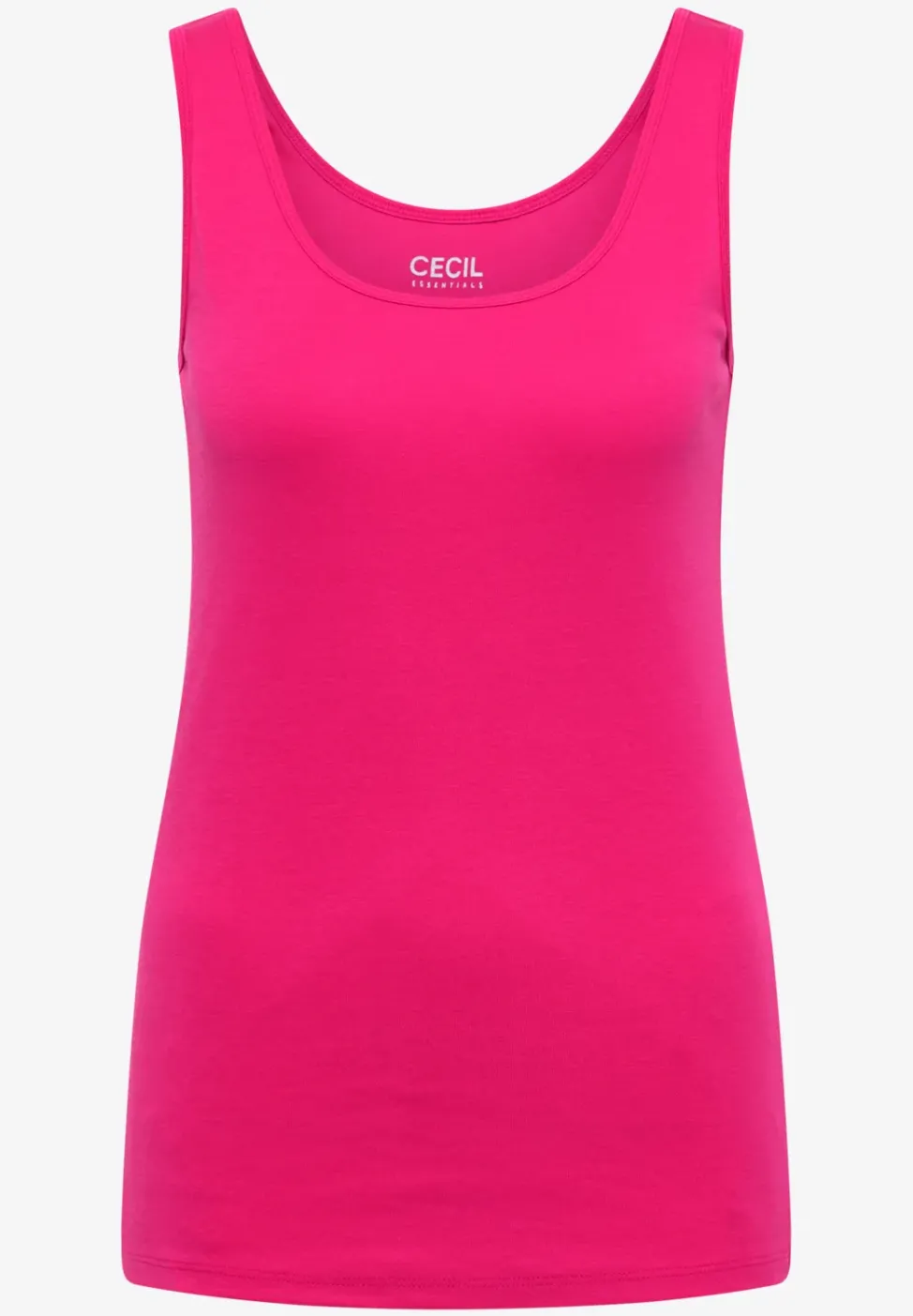 Basic Top aus reiner Baumwolle