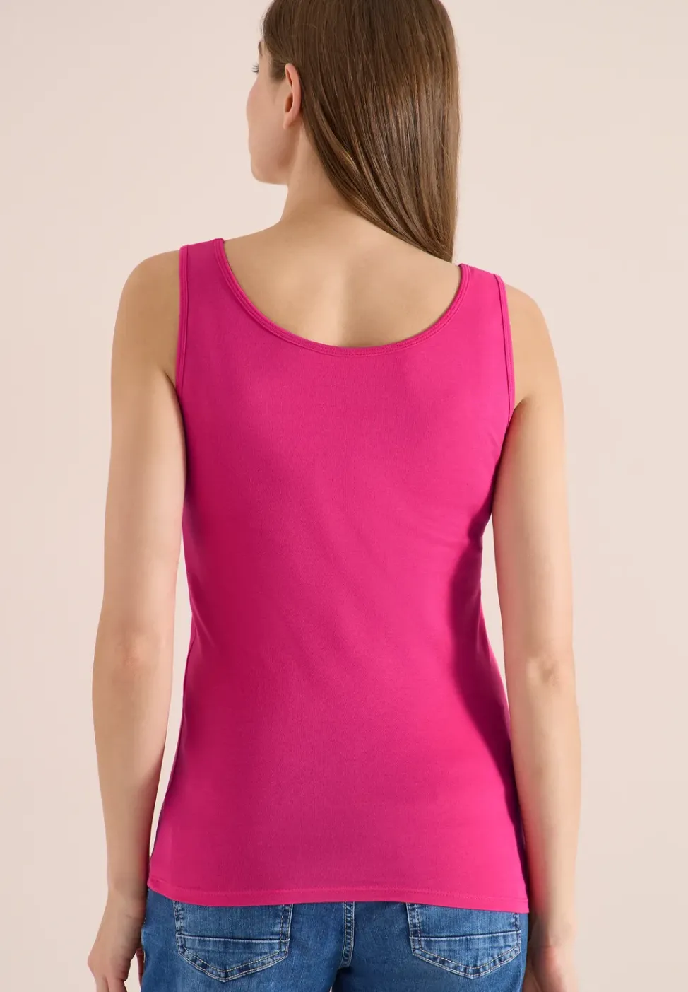 Basic Top aus reiner Baumwolle