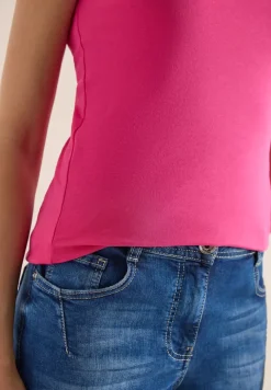Basic Top aus reiner Baumwolle