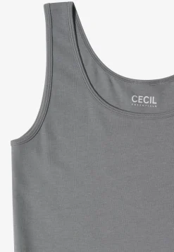 Basic Top aus reiner Baumwolle
