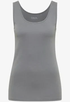 Basic Top aus reiner Baumwolle