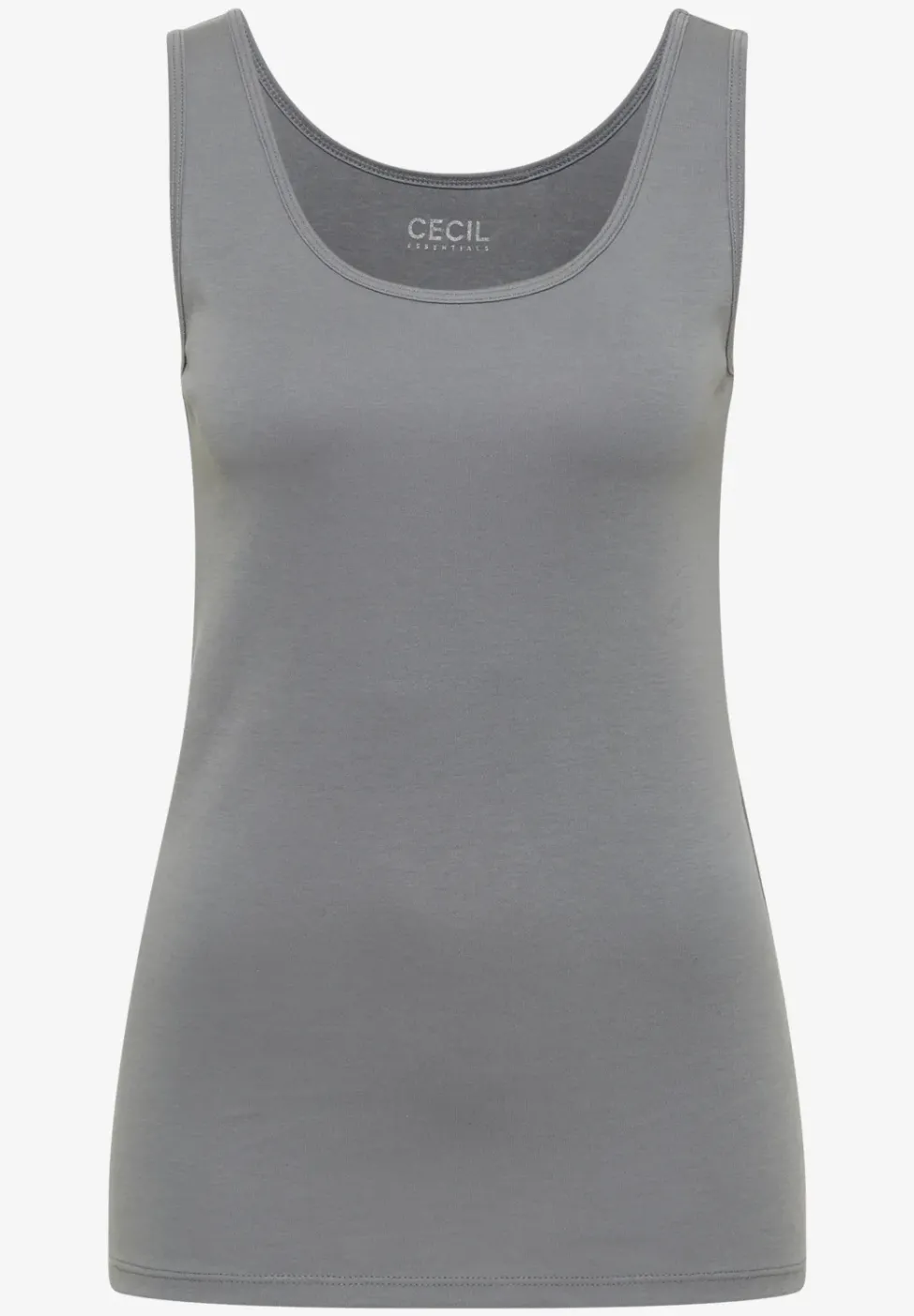 Basic Top aus reiner Baumwolle