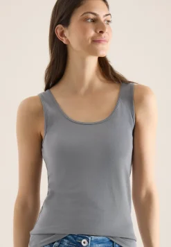 Basic Top aus reiner Baumwolle