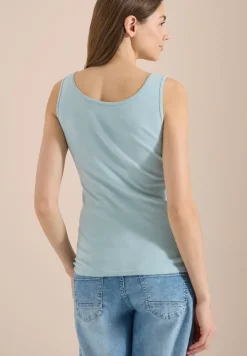 Basic Top aus reiner Baumwolle