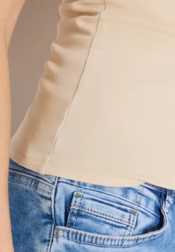 Basic Top aus reiner Baumwolle