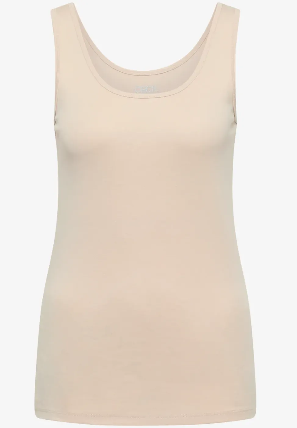 Basic Top aus reiner Baumwolle