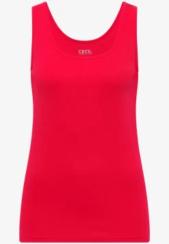 Basic Top aus reiner Baumwolle