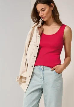 Basic Top aus reiner Baumwolle