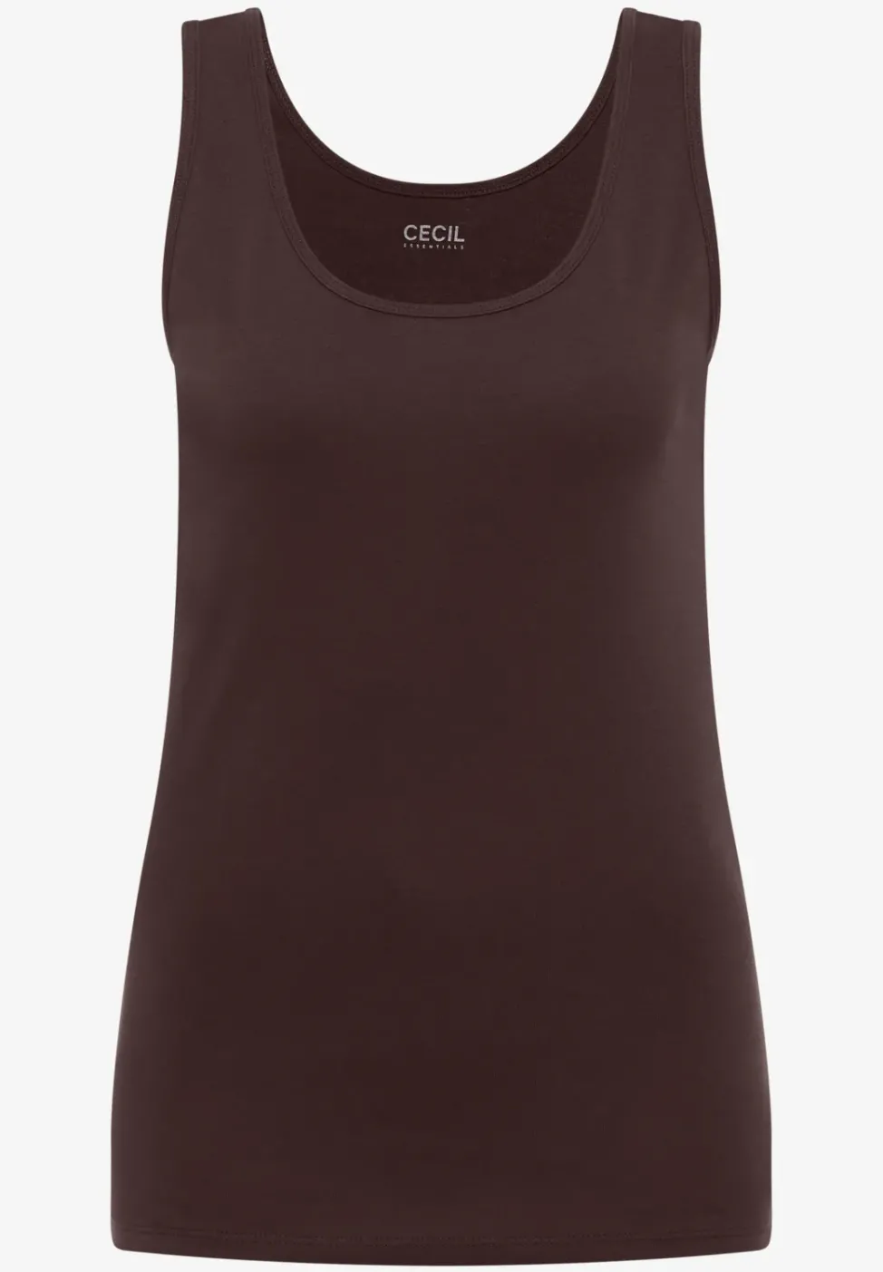 Basic Top aus reiner Baumwolle