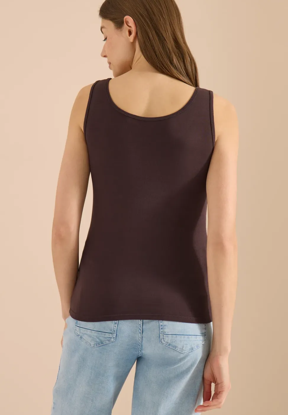 Basic Top aus reiner Baumwolle
