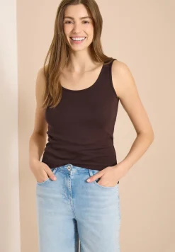 Basic Top aus reiner Baumwolle