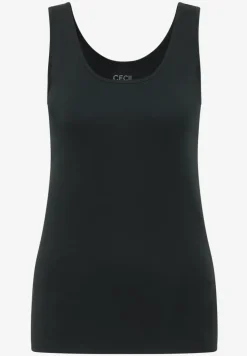Basic Top aus reiner Baumwolle