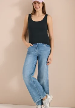Basic Top aus reiner Baumwolle