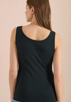 Basic Top aus reiner Baumwolle