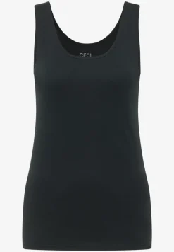 Basic Top aus reiner Baumwolle