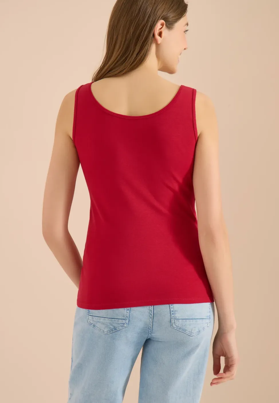 Basic Top aus reiner Baumwolle