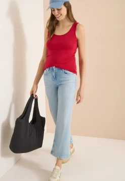 Basic Top aus reiner Baumwolle
