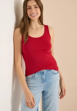 Basic Top aus reiner Baumwolle
