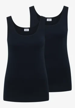 Basic Top mit Rundhals im 2er-Pack