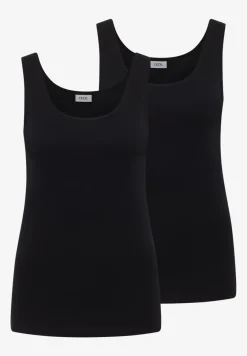 Basic Top mit Rundhals im 2er-Pack