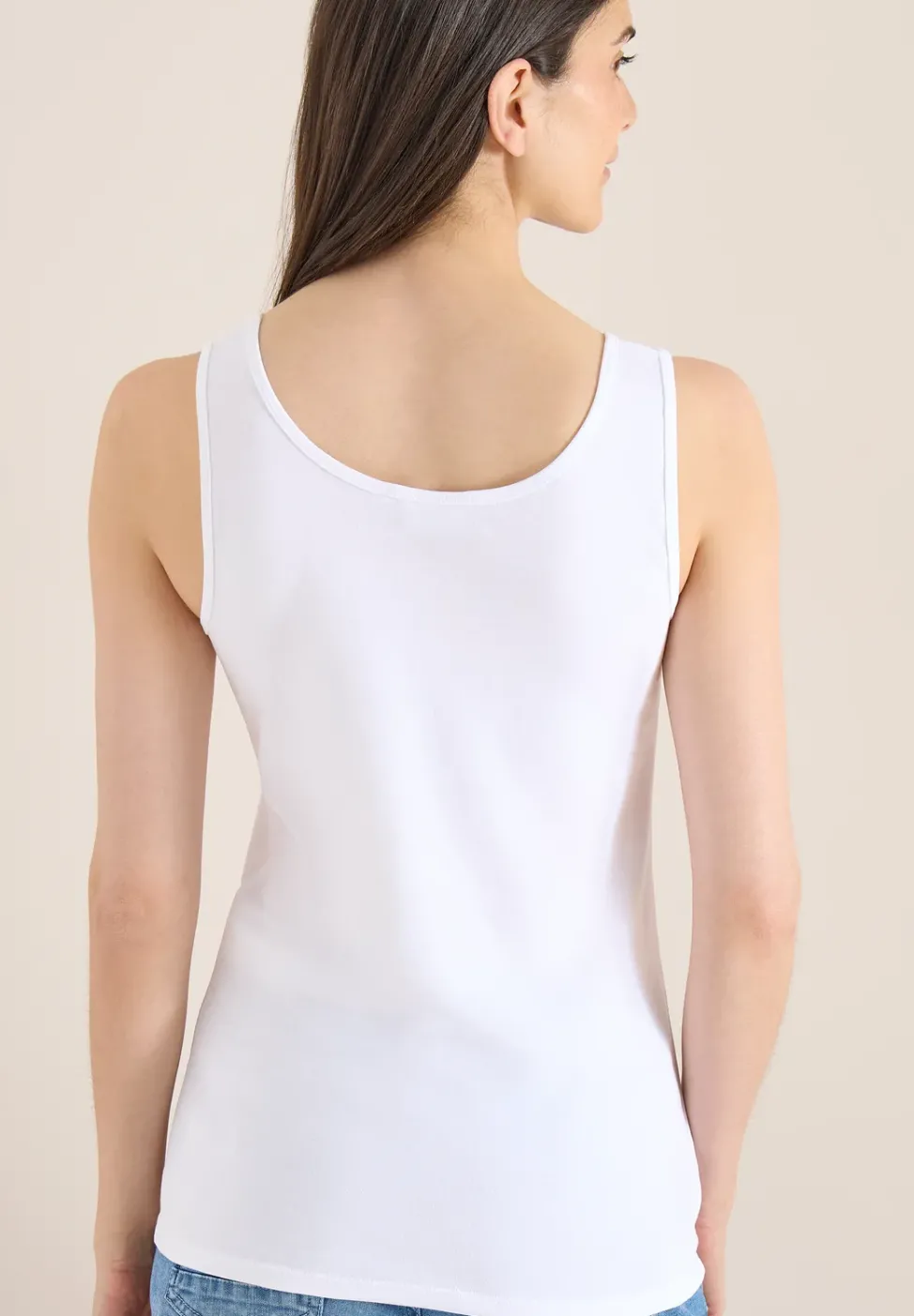 Basic Top mit Rundhals im 2er-Pack