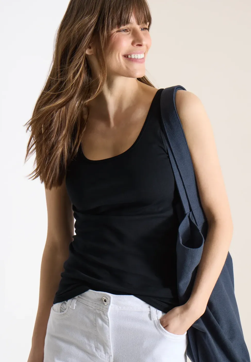 Basic Top mit Rundhals im 2er-Pack