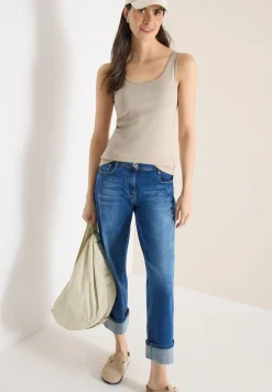Basic Top mit Rundhals im 2er-Pack