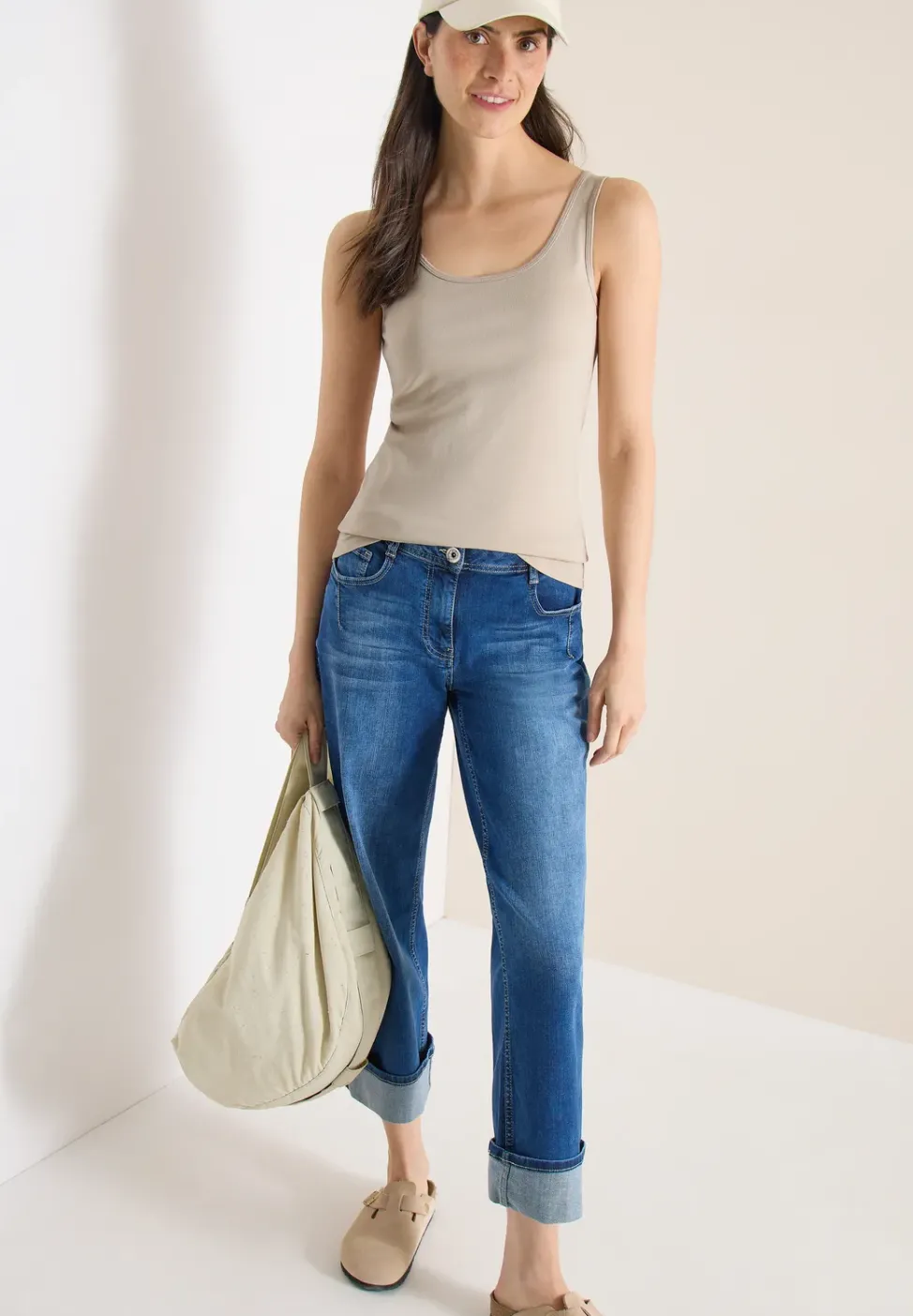Basic Top mit Rundhals im 2er-Pack
