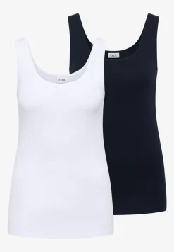Basic Top mit Rundhals im 2er-Pack