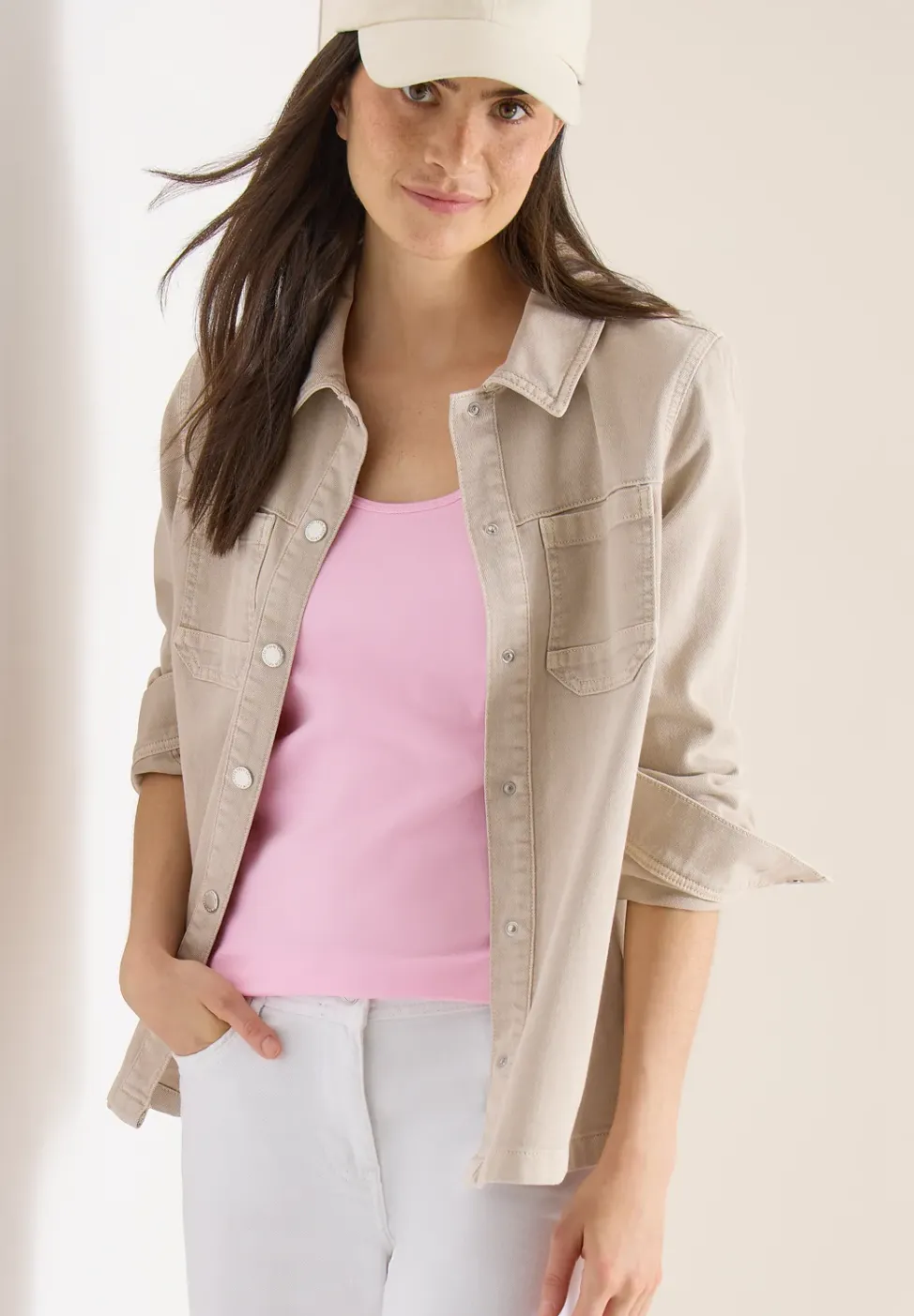 Basic Top mit Rundhals im 2er-Pack