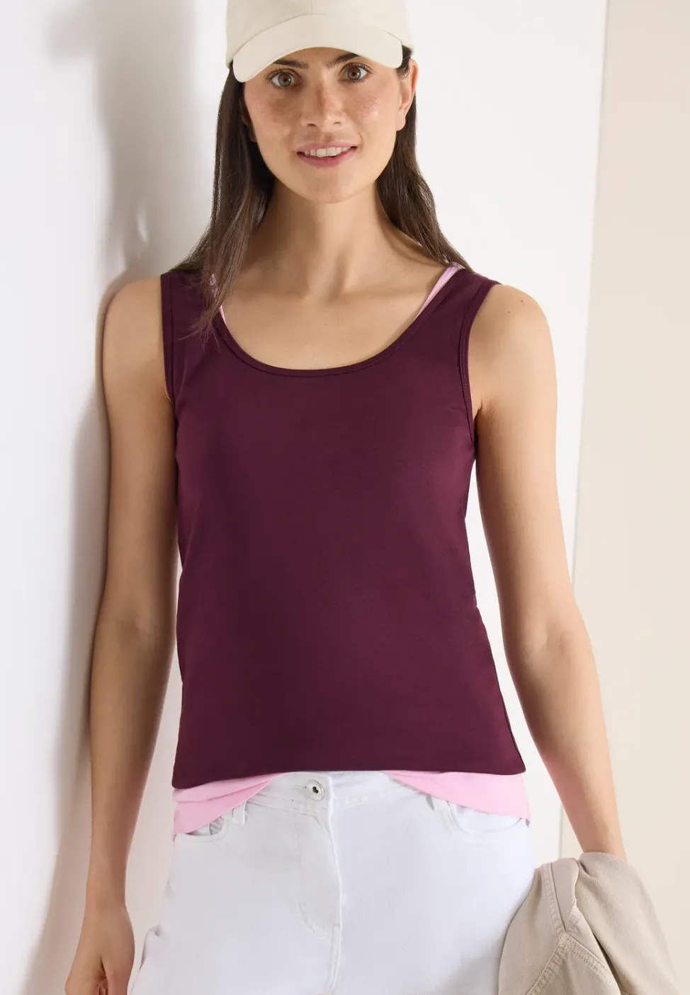 Basic Top mit Rundhals im 2er-Pack