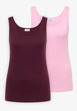 Basic Top mit Rundhals im 2er-Pack