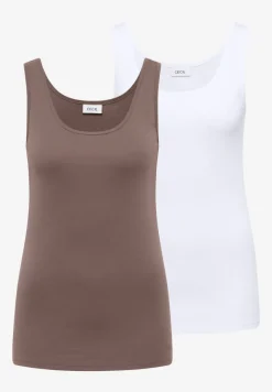 Basic Top mit Rundhals im 2er-Pack