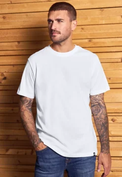 Basic T-Shirt aus reiner Baumwolle