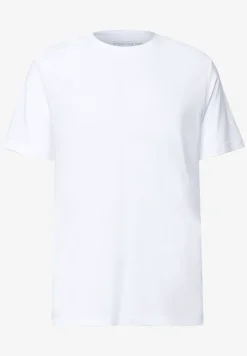 Basic T-Shirt aus reiner Baumwolle