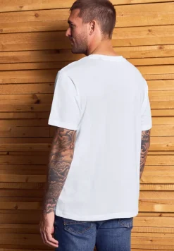 Basic T-Shirt aus reiner Baumwolle