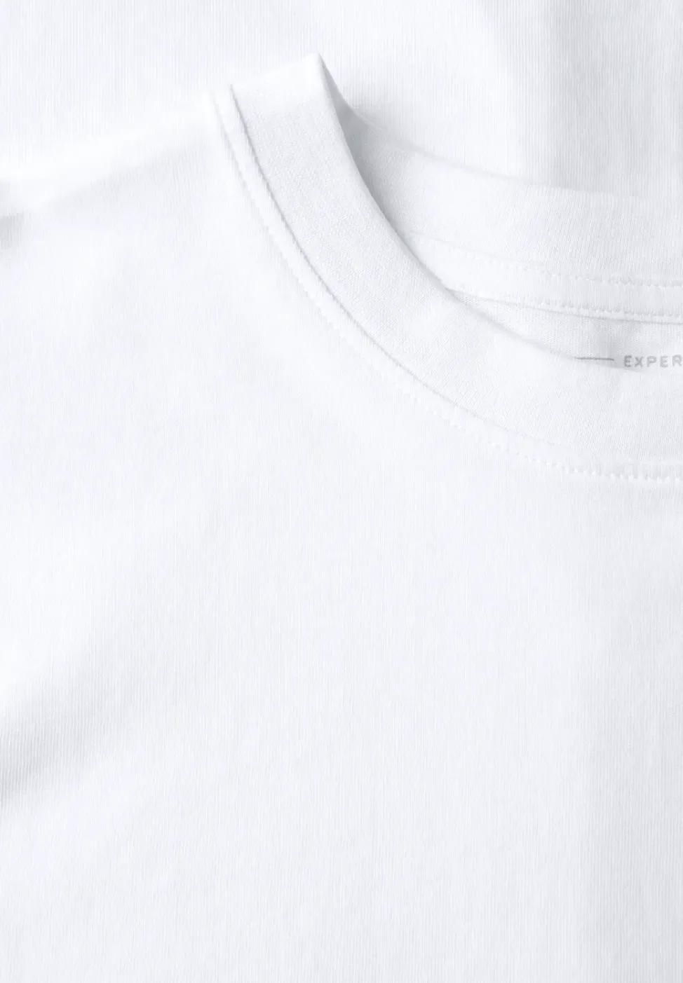 Basic T-Shirt aus reiner Baumwolle