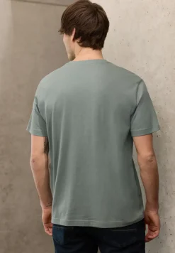 Basic T-Shirt aus reiner Baumwolle
