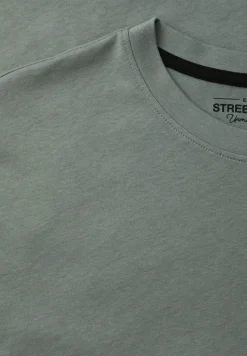 Basic T-Shirt aus reiner Baumwolle