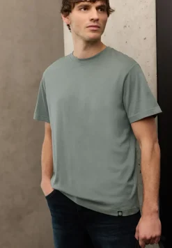 Basic T-Shirt aus reiner Baumwolle